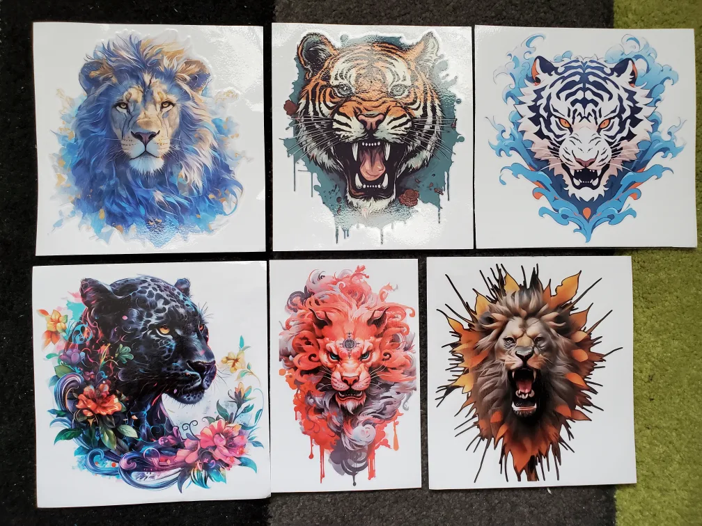 animal Stickers vinyl waterproof image indicator(5)