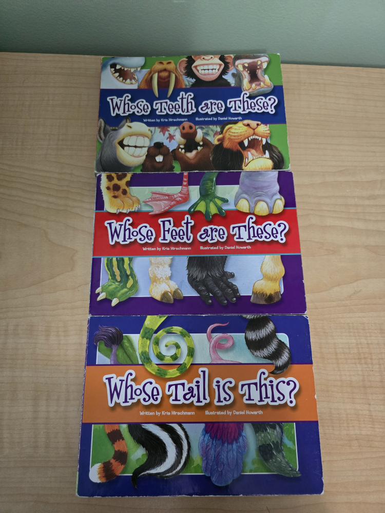 Board Books - Set of 3