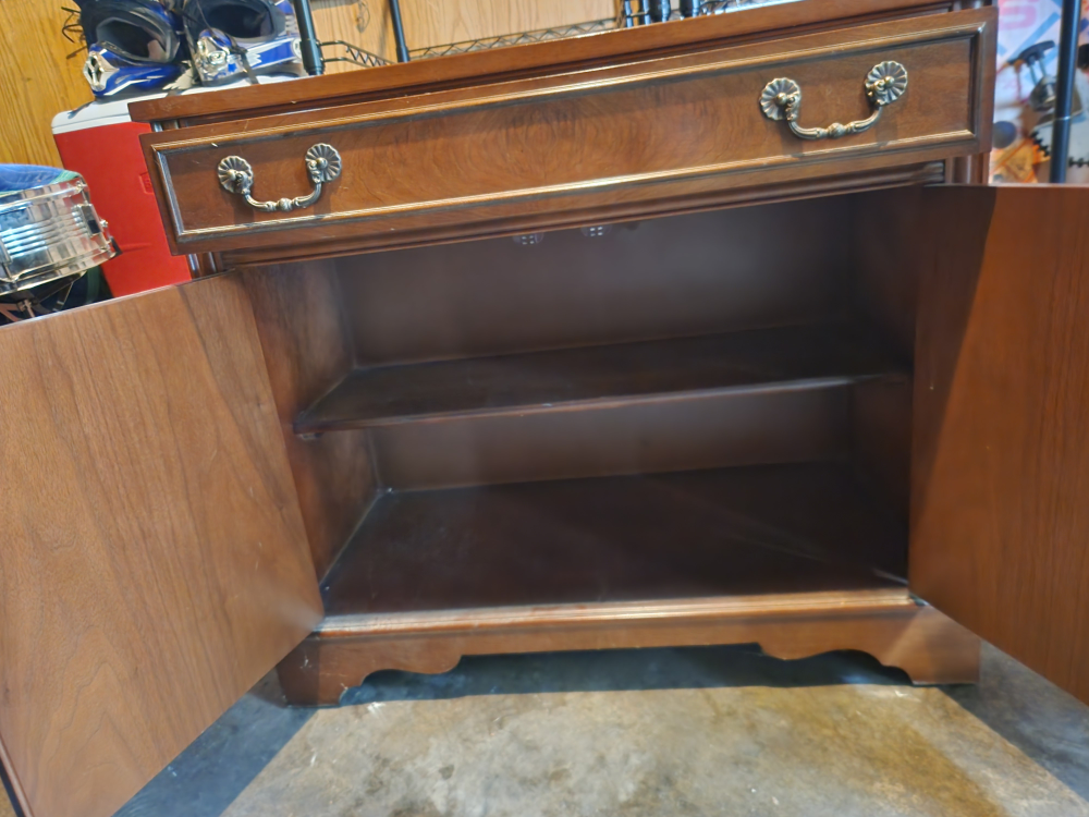 Wooden Cabinet with Drawer - photo 2