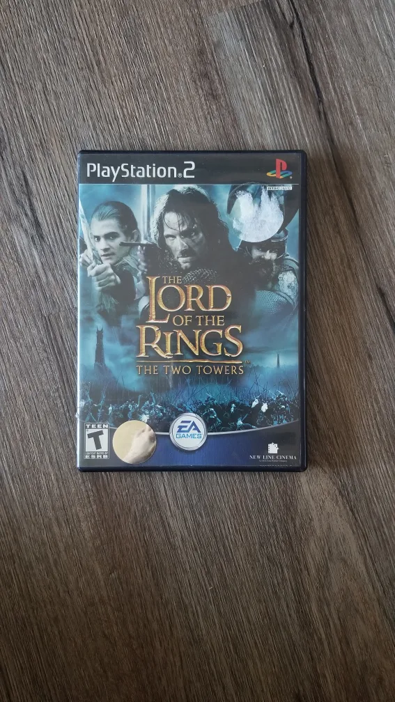 The Lord of the Rings The Two Towers PS2 Game thumbnail