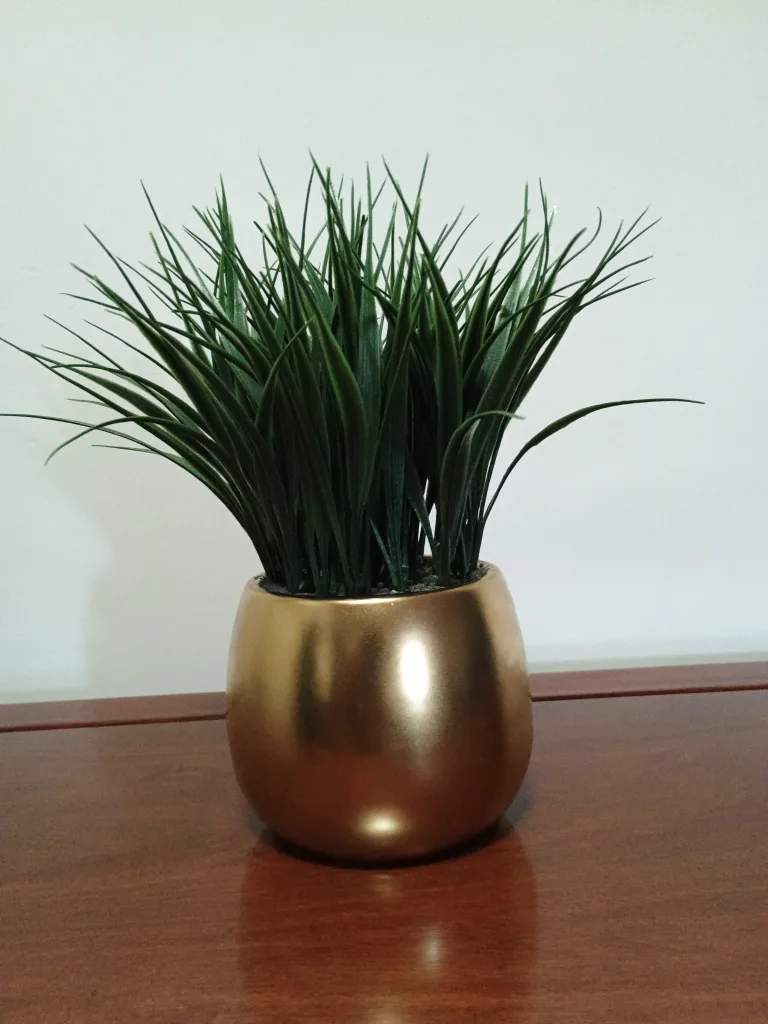 Gold Potted Artificial Plant image indicator(2)