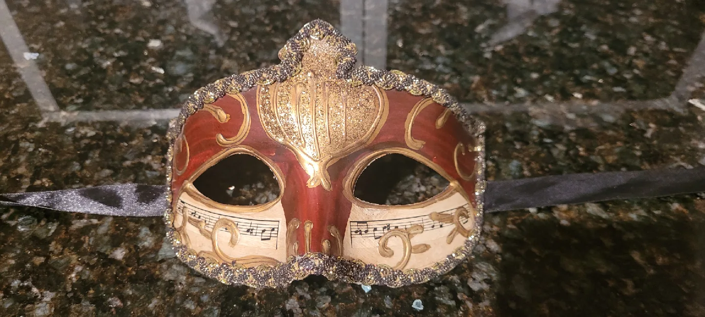 New Venetian Masquerade Mask thumbnail