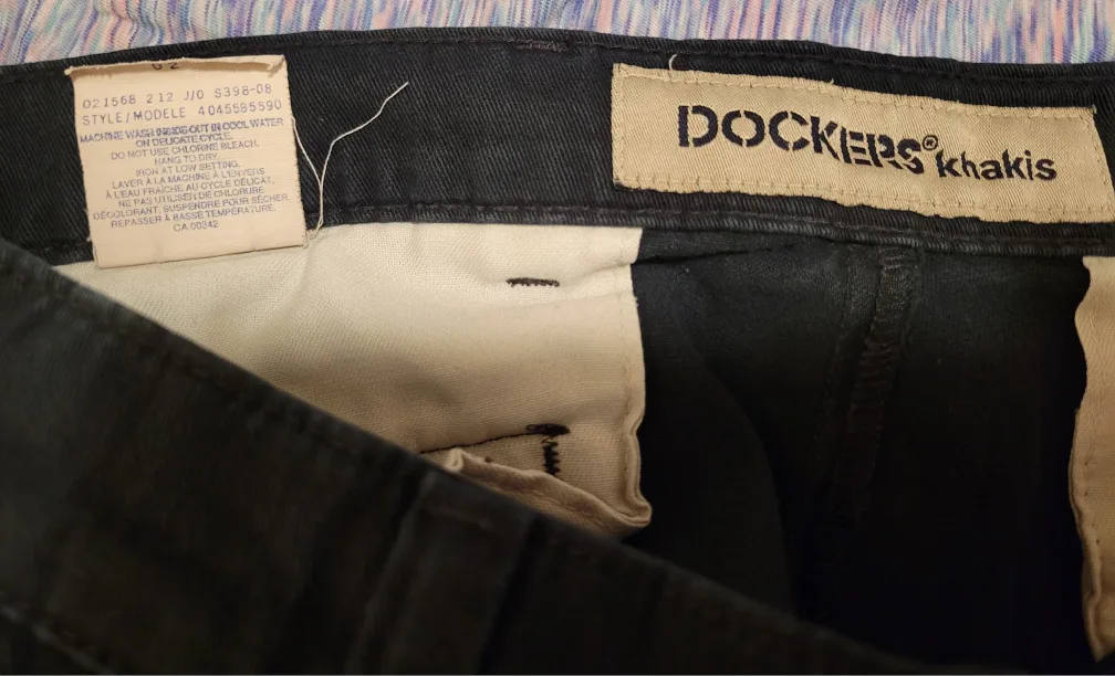 Dockers Khakis Pants Size 32x30 (0380) image indicator(3)