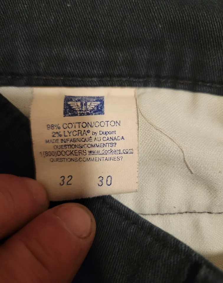 Dockers Khakis Pants Size 32x30 (0380) image indicator(4)