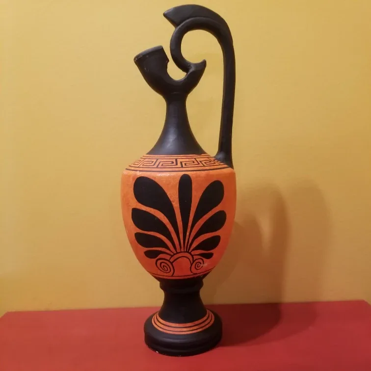 Hand made-Vintage Greek Style Vase thumbnail