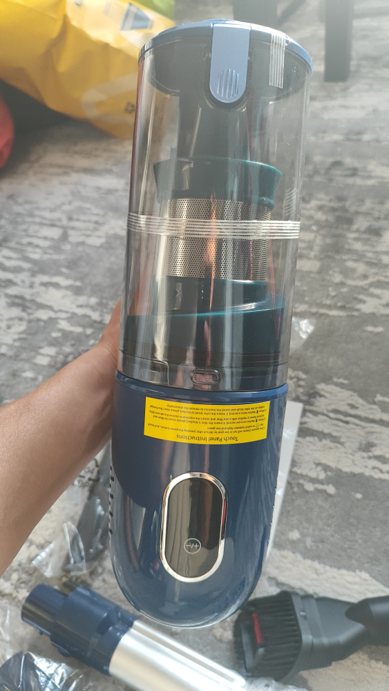Prettycare Cordless Stick Vacuum - Blue - photo 4