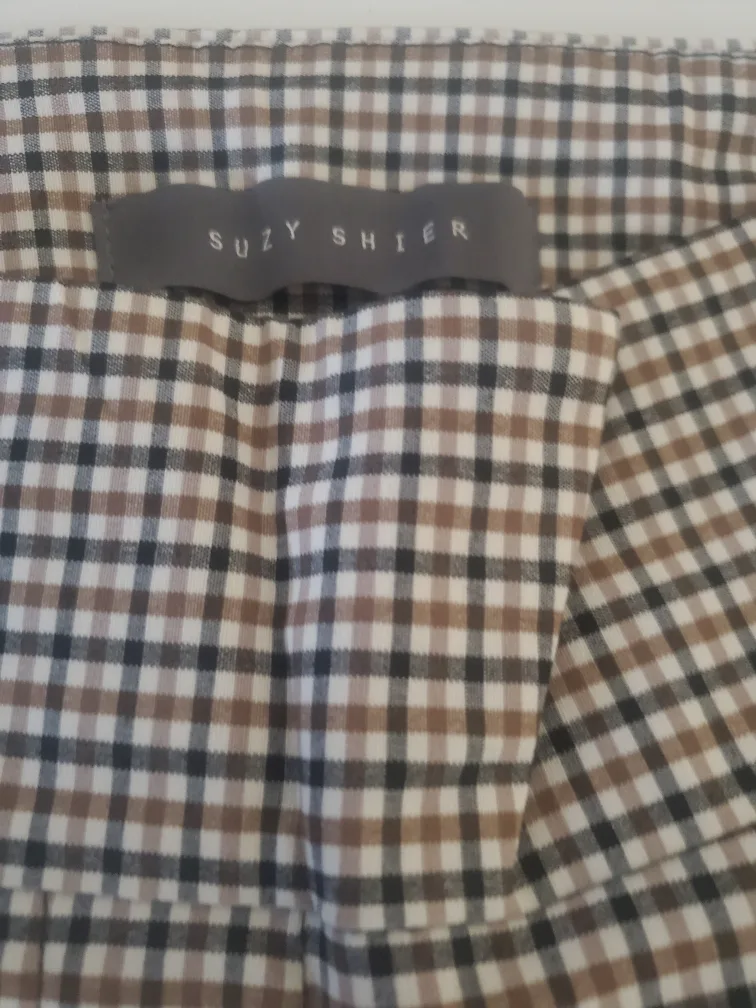 Suzy Shier Checkered Pants - Size L/G thumbnail