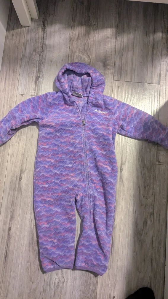 Columbia Fleece Onesie 12-18 Months thumbnail
