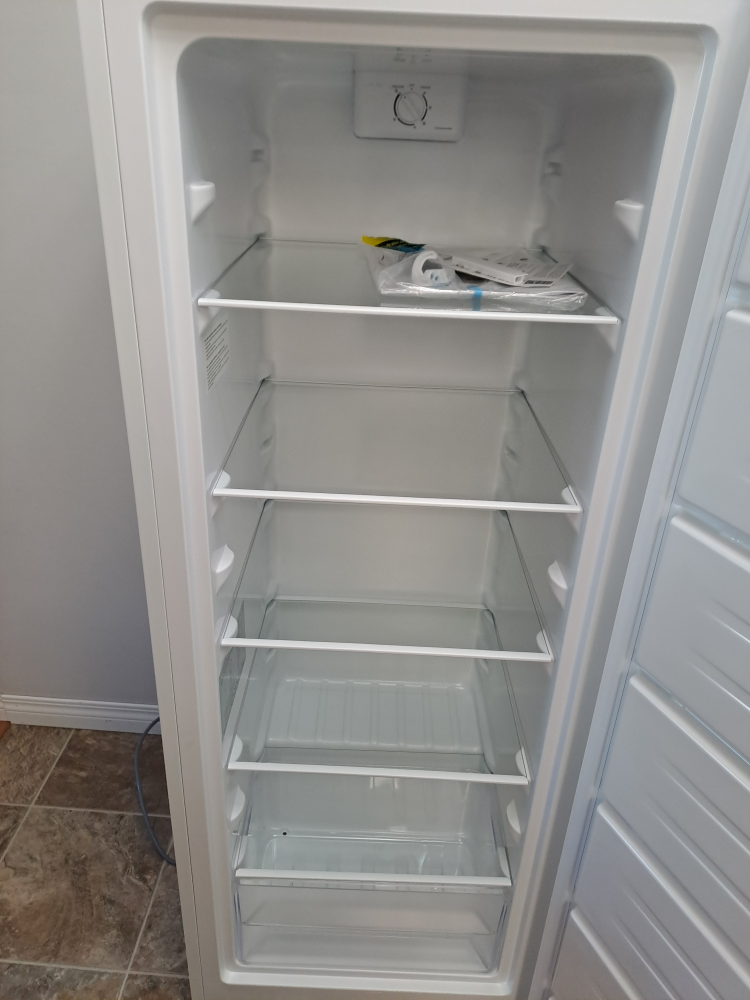 upright freezer