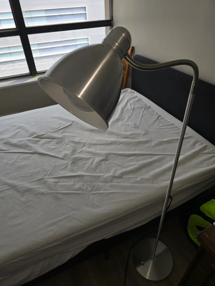 IKEA Aröd Floor Lamp - Silver thumbnail