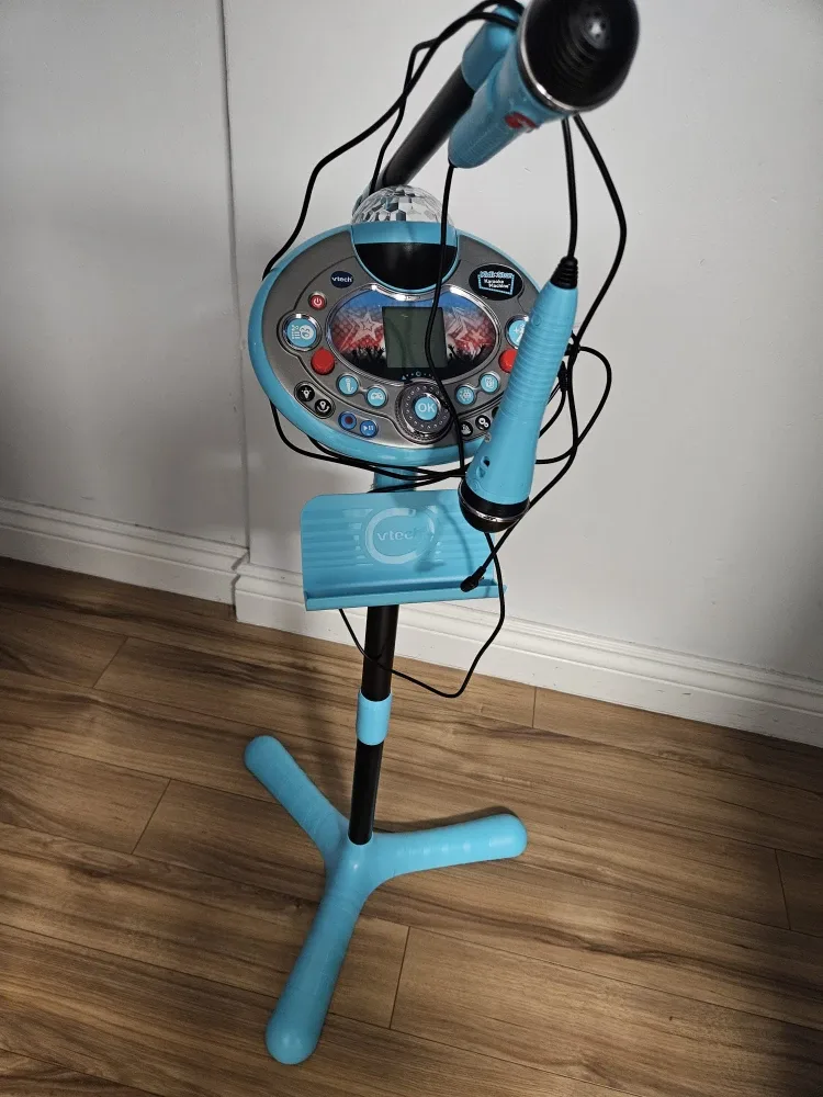 VTech Kidi Superstar Karaoke Machine - Blue