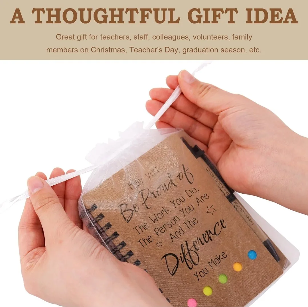 4 sets of Spiral Notes, Notepads, Pens & Gift bags - New image indicator(5)