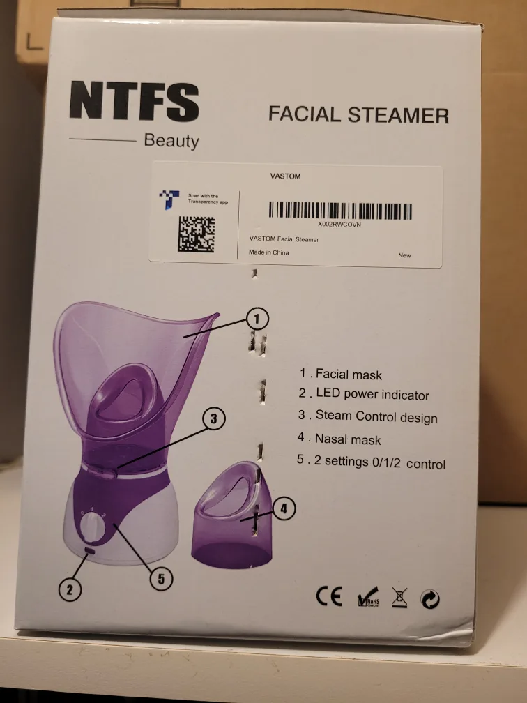 Facial Steamer image indicator(2)