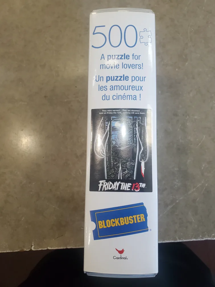 Friday the 13th Blockbuster 500 Piece Puzzle image indicator(2)