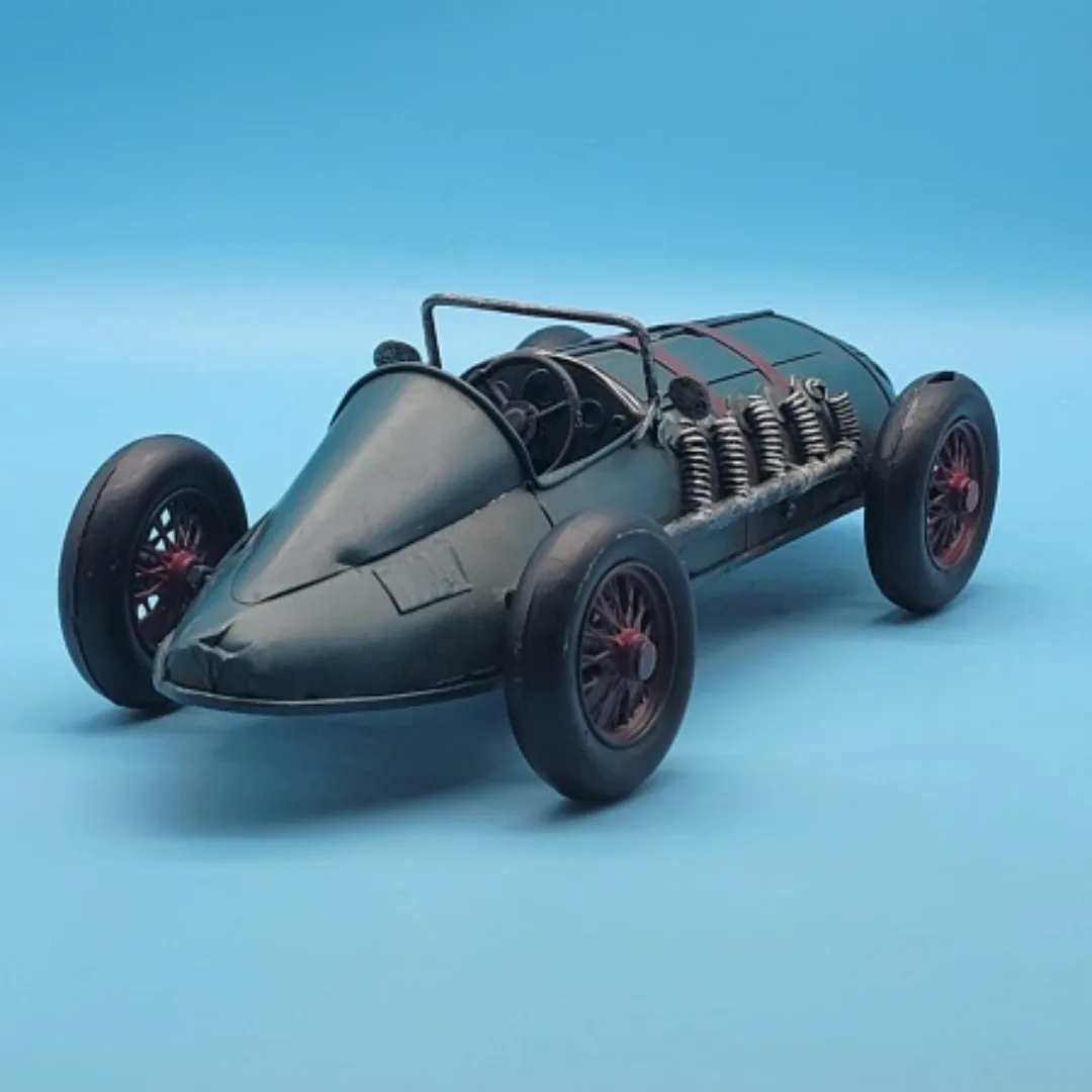 Vintage Style Formula One F1 Race Car Metal Replica Metal image indicator(6)