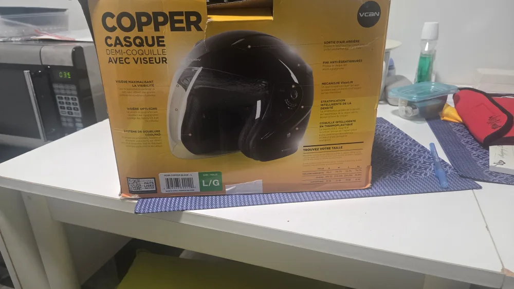 VCAN Copper Helmet - Size L/G image indicator(2)