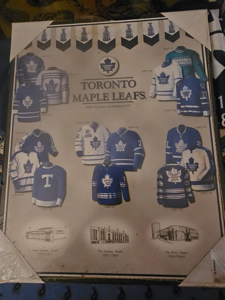 Toronto Maple Leafs Framed History Print thumbnail