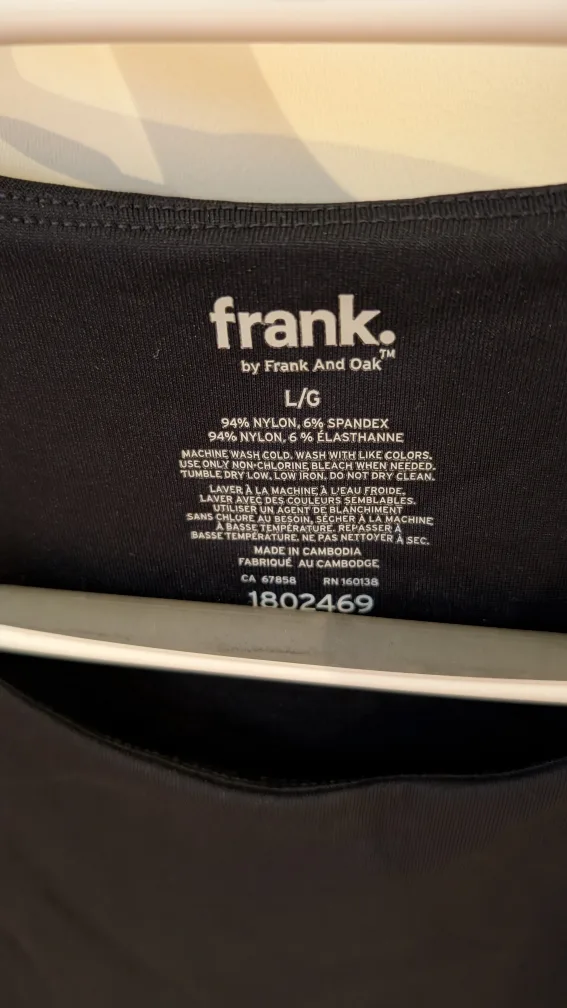 Women's Frank and Oak New T-Shirt - Size L image indicator(2)