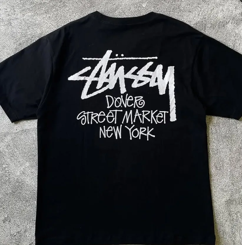 Stussy Dover Street Market Black T-Shirt - Size M image indicator(2)