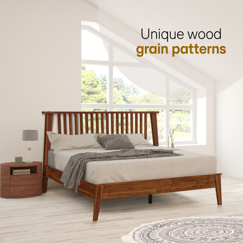 Wooden Platform Bed Frame - photo 3