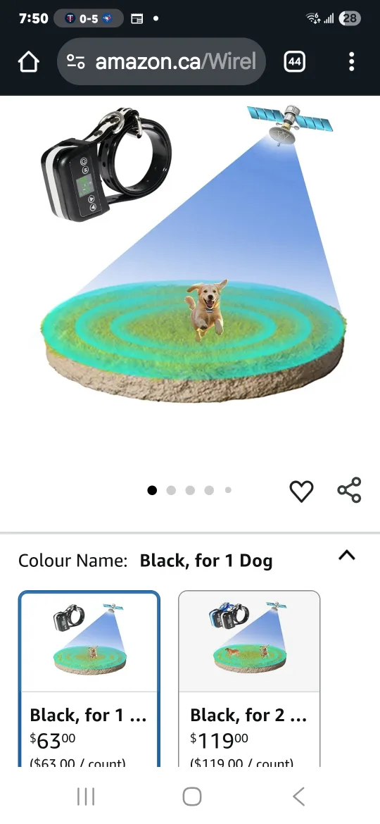 JUSTPET Wireless Dog Fence (2 Dogs) image indicator(3)