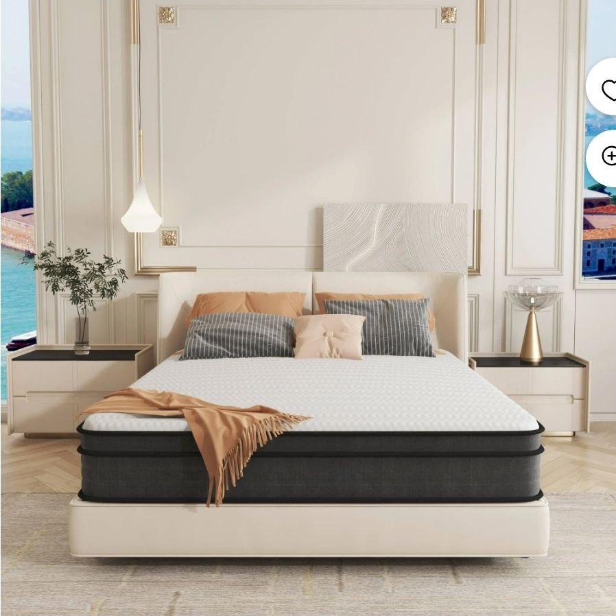 Full Mattress 10 Inch Hybrid