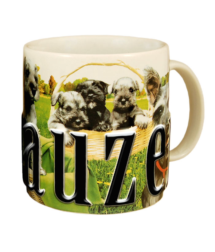 NEW Schnauzer Dog LARGE 18oz Coffee Mug for dog lovers - photo 2