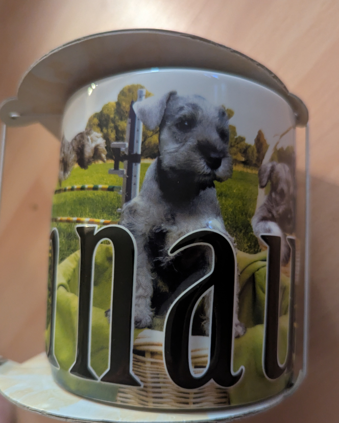 NEW Schnauzer Dog LARGE 18oz Coffee Mug for dog lovers - photo 3