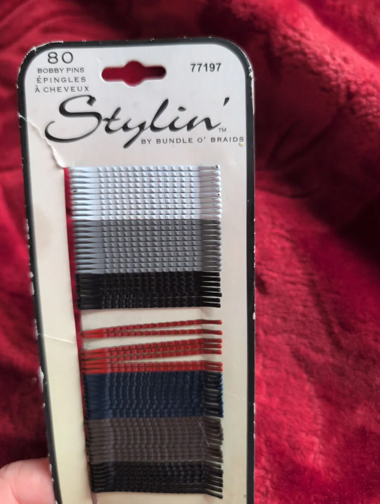 Stylin' by Bundle O' Braids Bobby Pins - 80 Count thumbnail