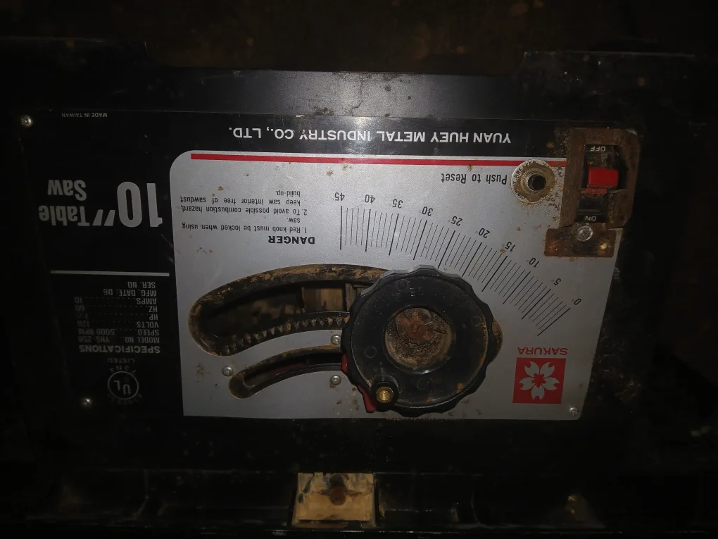 10 inch table saw thumbnail