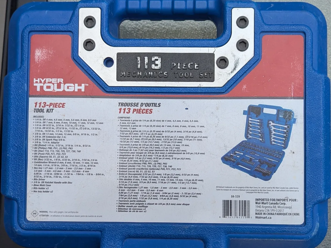 Hyper Tough 113-Piece Mechanics Tool Set image indicator(2)