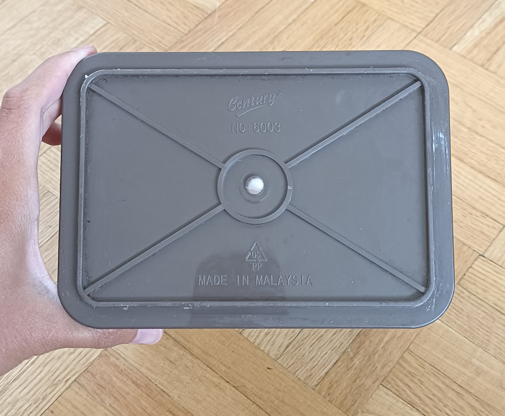 Plastic Storage Basket - Brown - photo 2