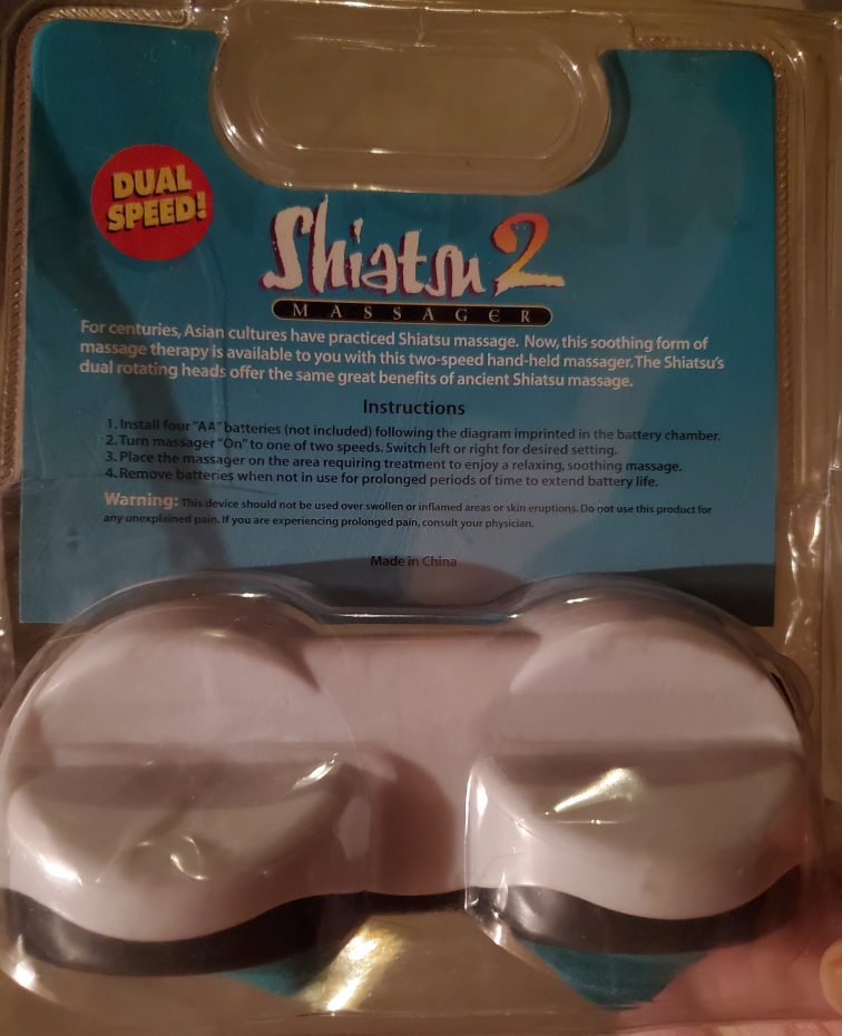 Shiatsu 2 Massager - Dual Speed! - photo 2