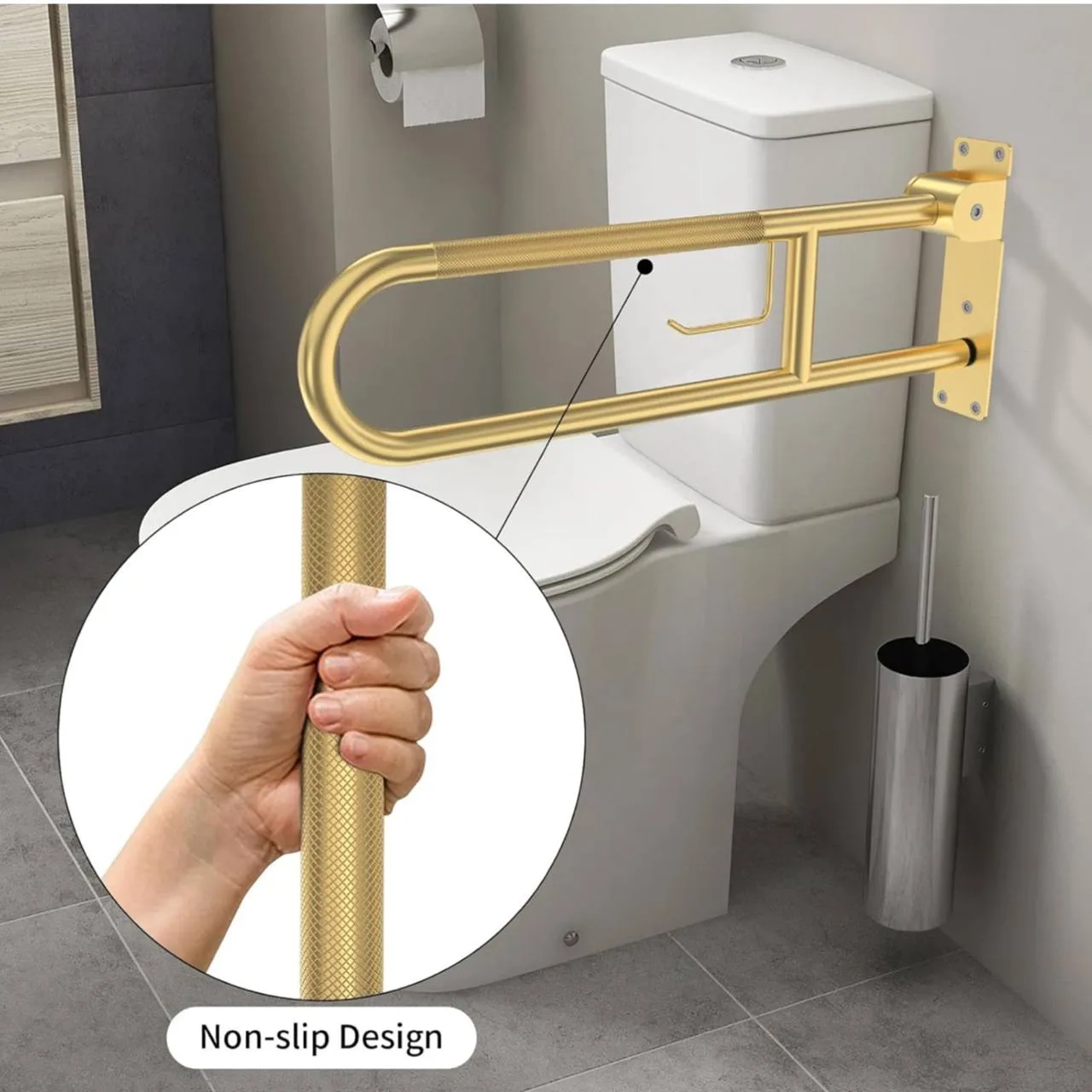 Toilet Grab Bar 30.3in thumbnail