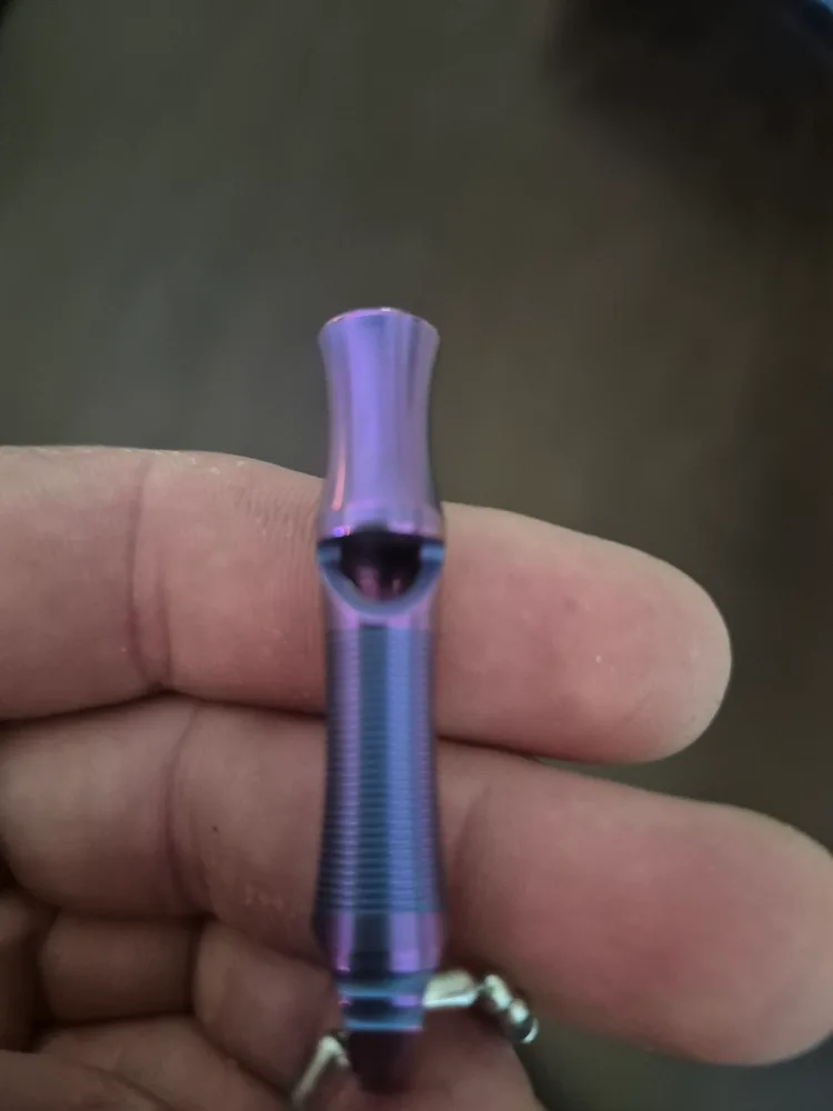Titanium Whistle Pendant image indicator(3)