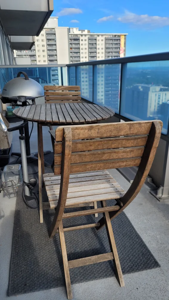 Patio Table and Chairs - Folding Set image indicator(2)