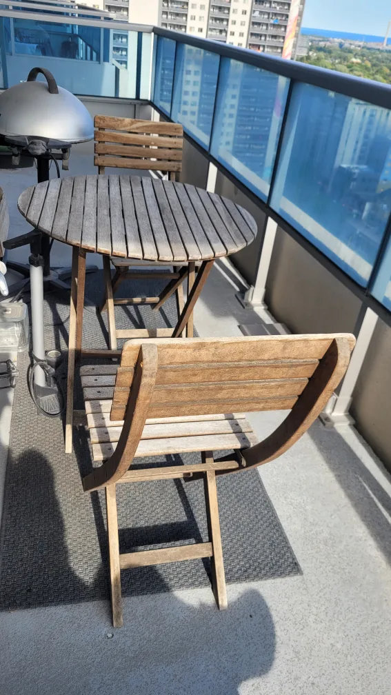 Patio Table and Chairs - Folding Set image indicator(3)