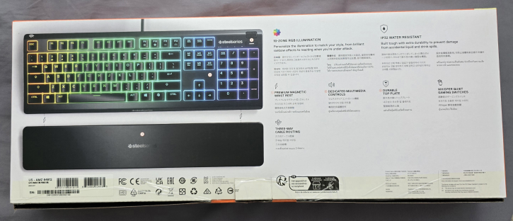 SteelSeries Apex 3 RGB Gaming Keyboard - photo 3