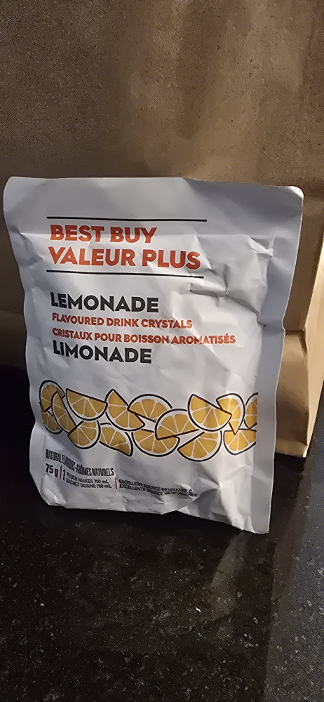 Best Buy Lemonade Flavoured Drink Crystals.