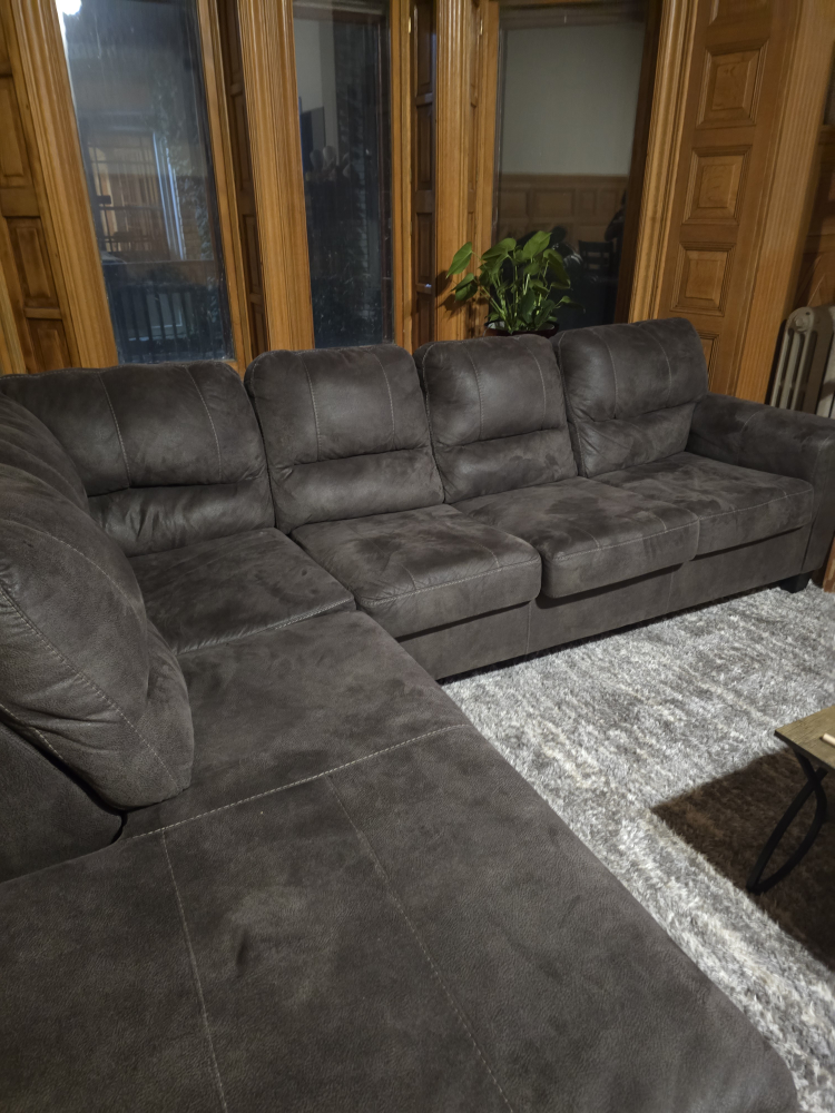Sectional Sofa - Brown - photo 2