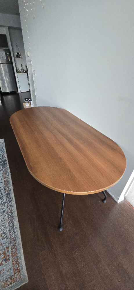 Oval Wooden Dining Table - photo 2