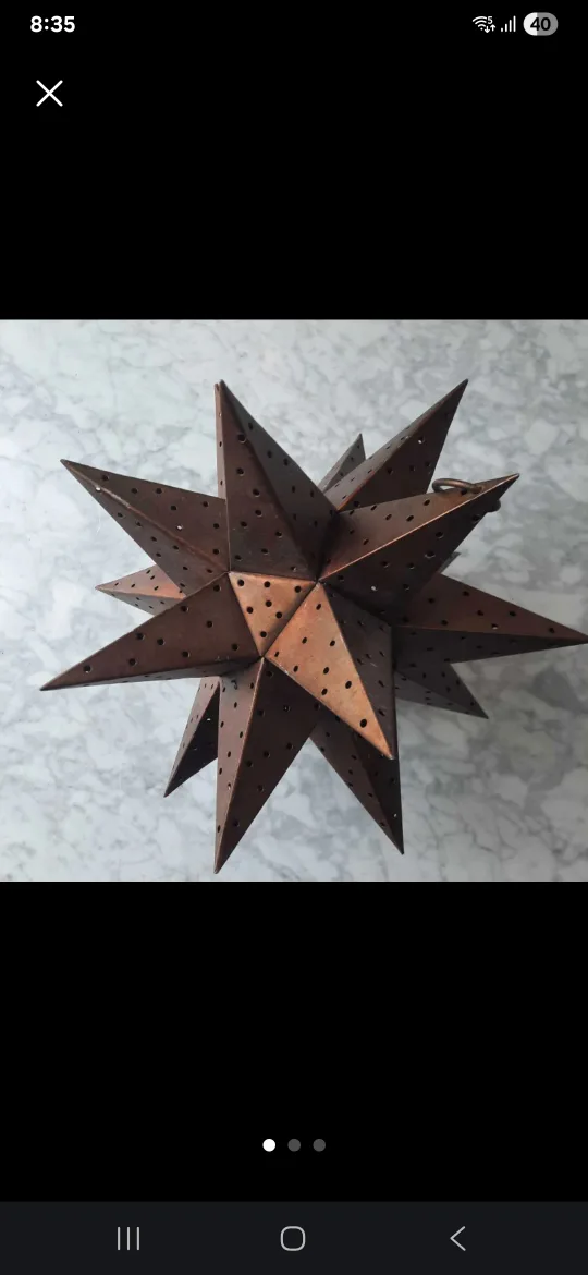 Metal Star Lantern thumbnail