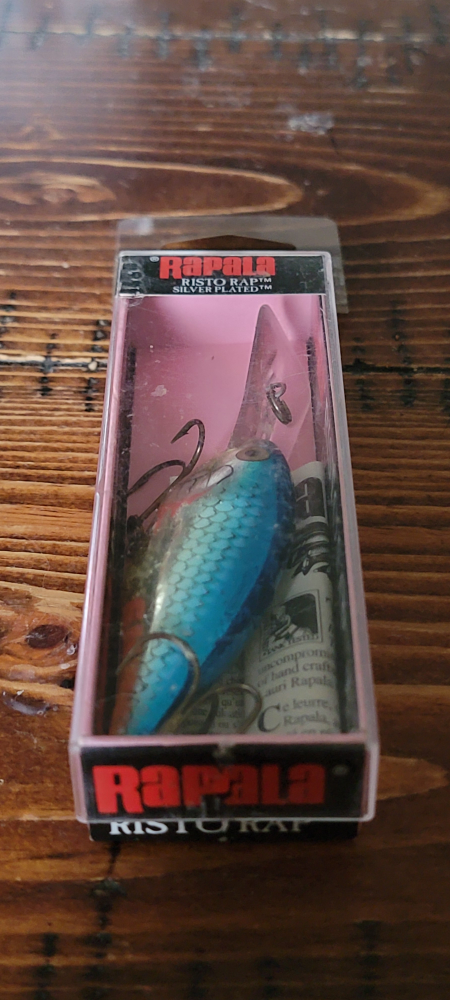 🥳VGC🤩 Rapala RISTO RAP Fishing Lure Made in 🇮🇪 - photo 5