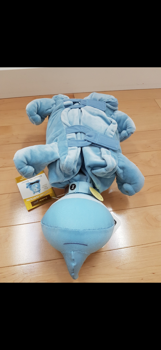 Zoobie Pets Rhaxmi the Rhino Plush Toy, Pillow, Blanket - photo 2