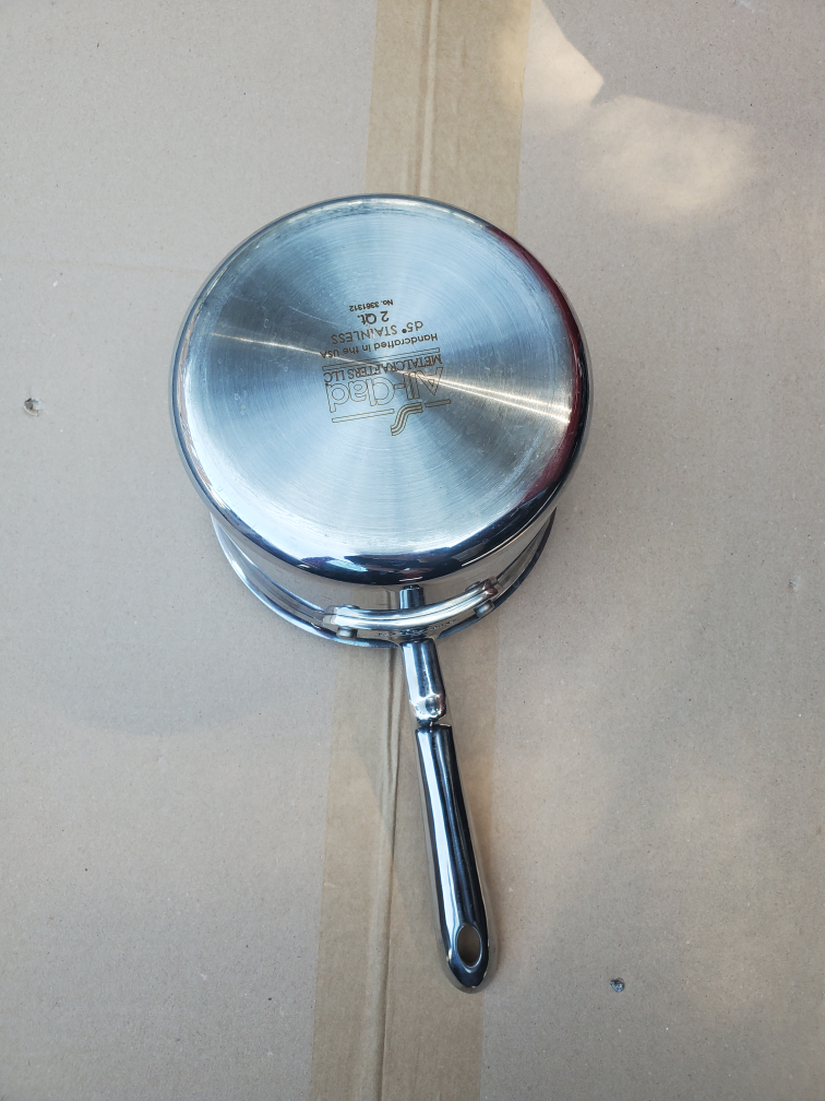 All-Clad Stainless Steel 2 Qt Saucepan