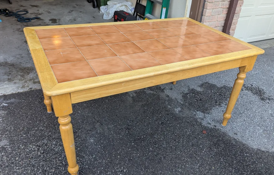 Tile Top Dining Table thumbnail