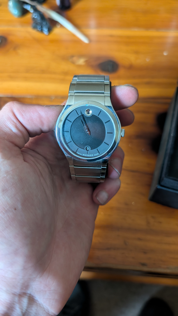 Movado Men's Stainless Steel Watch
