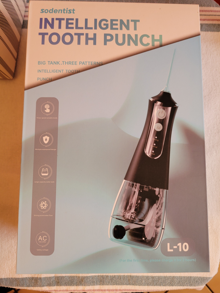 Sodentist Intelligent Tooth Punch Water Flosser