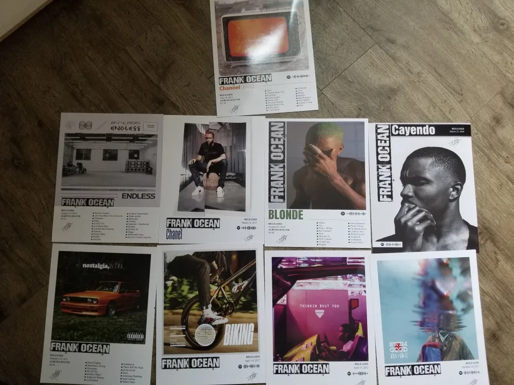 Frank Ocean Album Art Prints Set thumbnail