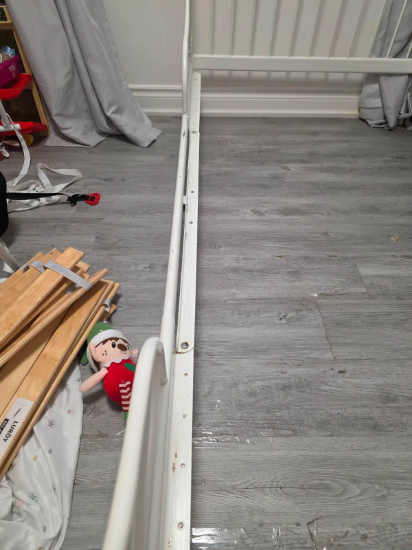 IKEA Luroy White Single Bed Frame - photo 3